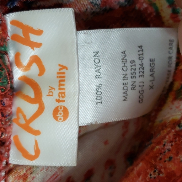 Crush by ABC Family Aztec paintbrush stroke patter - Picture 5 of 7